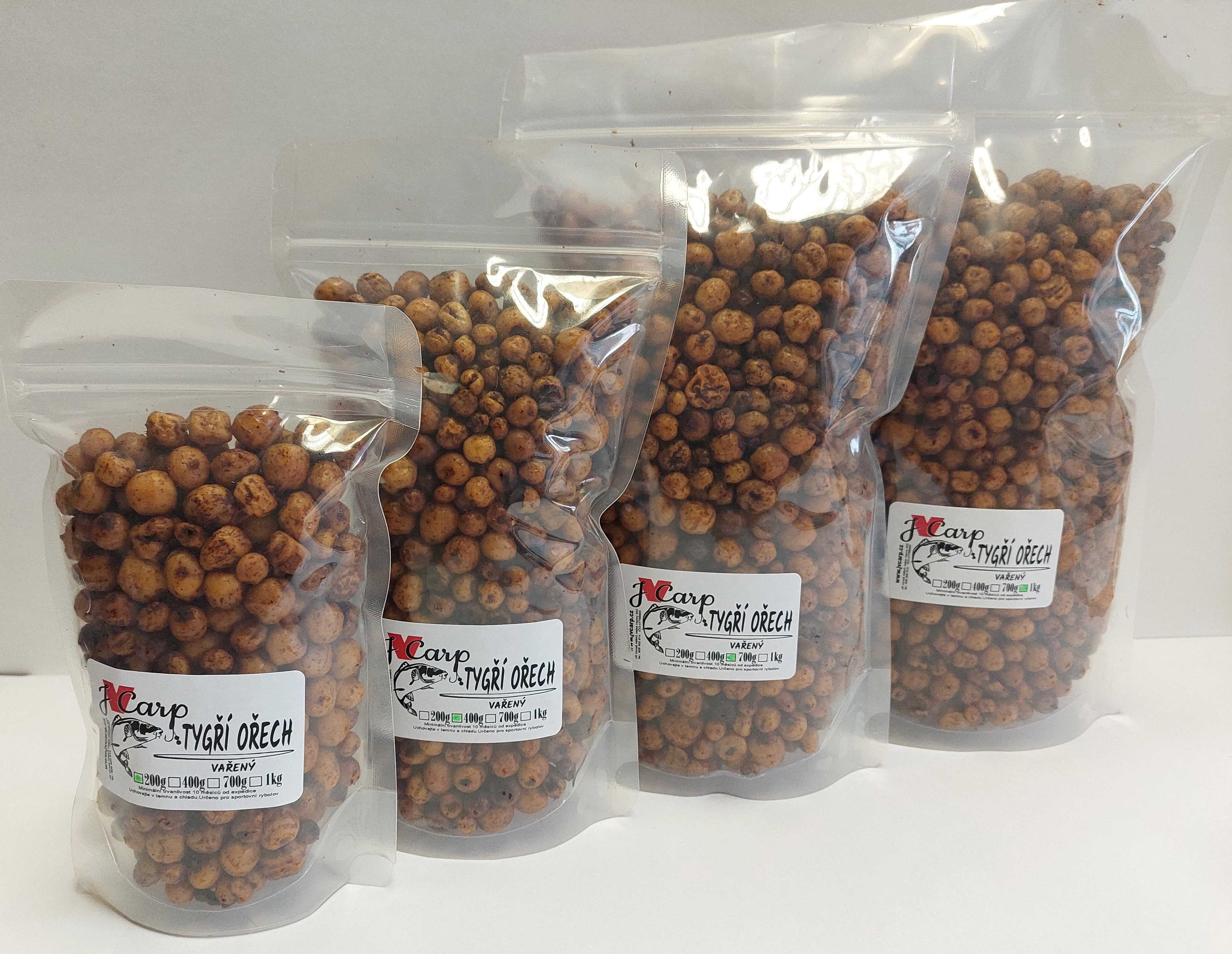 Tygří Ořech vařený 6-12mm