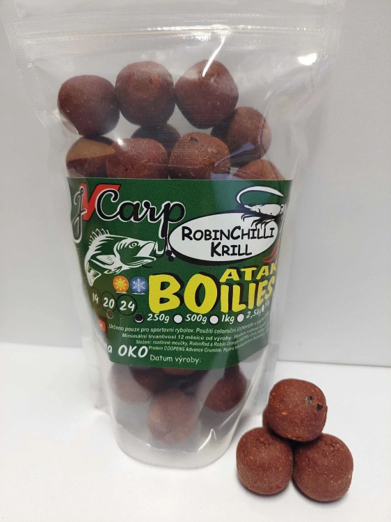 Boilies ATAK - Robin Chilli Krill