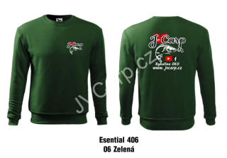 JVCarp Mikina - Esential Zelená